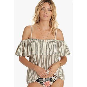 BILLABONG White Summer Sunset Top